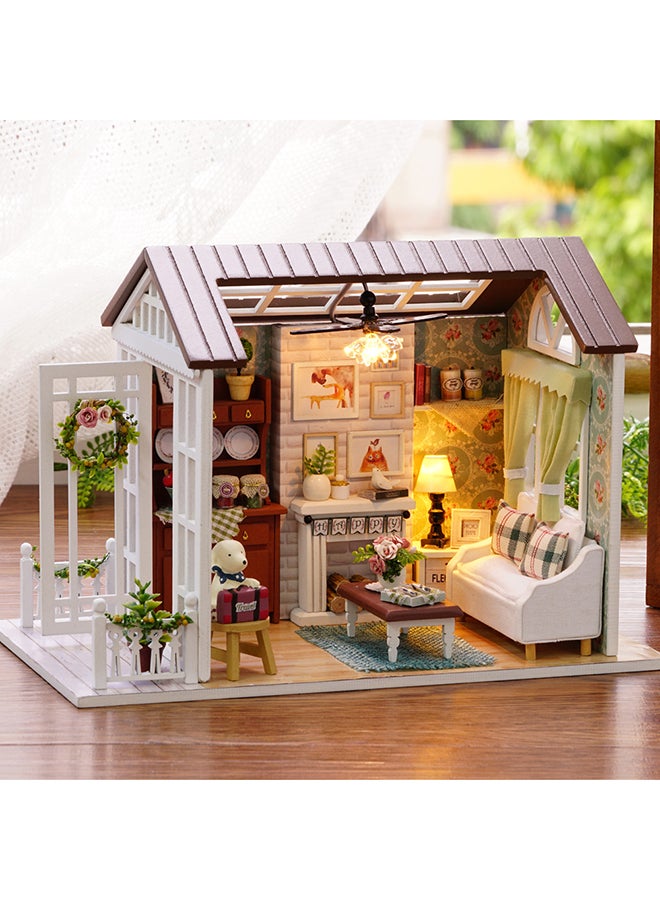 3D  DIY Wooden House Toy - Image 4